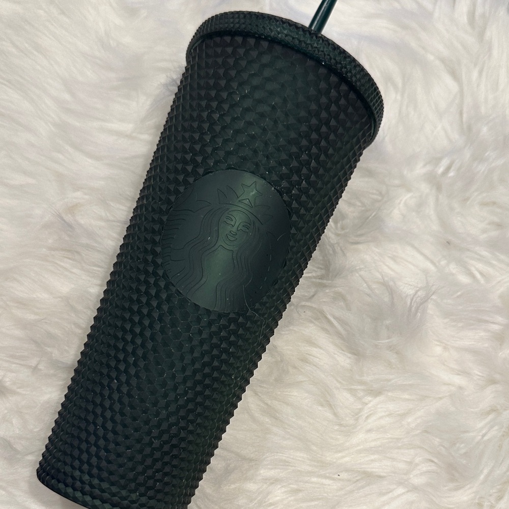 Starbucks matte green Textured Tumbler
